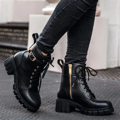 women's designer combat boots